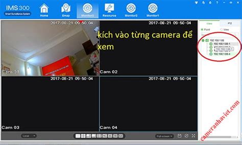 Xem Camera HDPro trên máy tính với phần mềm IMS300.